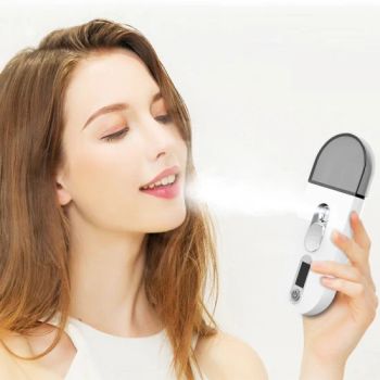 Portable Humidifier Nano Mister Facial Steamer Beauty Spray Usage Home Power 1.2W Color White Capacity 25ml Trademark OEM - NINGBO HAISHU HOPE-U INTERNATIONAL TRADING CO., LTD. - China