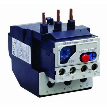 Din Rail NR2 36 CHNT Thermal Relays, 220 V Brand CHNT Phase Single Voltage 220 V Mounting Type Din Rail Number Of Poles 2 - Aarin Switchgear Corner - India