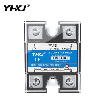 Supero SSR10-10da/25da/40da Miniature High Power 40A 5V Auto 12V Solid State Relay - Yuanhuang Electric Technology Co., Ltd. - China