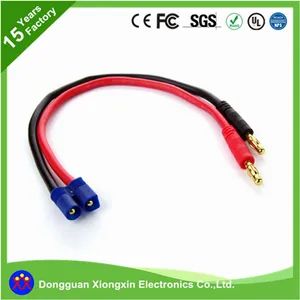 Customize Soft Ec3 Ec5 Charging Adapter with Banana Plugs Silicone Rubber Cable Flexible Booster Battery Power Supply ABC PVC XLPE Electric Electrical Wire - Dongguan Xiongxin Electronics Co., Ltd. - China