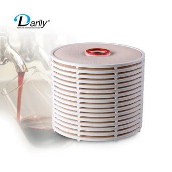 Darlly Lenticular Filter Cartridge Replacement 3m Zeta Plus Depth Stack Disc Filters 12inches 16inches Wine Filter - Hangzhou Darlly Filtration Equipment Co., Ltd. - China