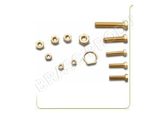 Lock Nut Brass Fasteners, Packaging Type: Packet Material Brass Finishing Polished Packaging Type Packet Tolerance +/- 0.01 - J.K.Brass Products - India