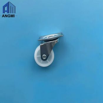 Stainless Steel Medical Rubber Cart Wheels for Central Locking Caster Wheel Heavy Duty Swivel Caster Wheels - Shanghai Angmi New Material Co., Ltd. - China