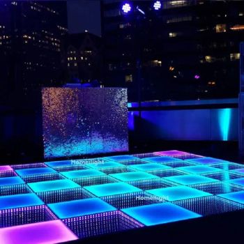 Activities Waterproof Dancing Floor Mirror 3D LED Portable Dance Floor - Guangzhou Hongmei Lighting Equipment Factory - China