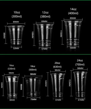 Clear Custom Print Disposable Pet Cup for Cold Drinks Type Cup Origin China Model NO. PET-02 Style Single Wall Sample Time 2 Days - Lt Packaging Co., Ltd. - China