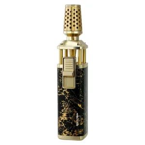 Windproof Smoking Accessories Torch Lighter Cigar BBQ Kitchen Welding Jet Flame Custom Logo Lighter - Shenzhen JOFI Technology Co. Ltd - China