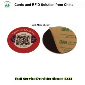 Tamper-Proof RFID Anti-Metal Tag with Sticker -A024 Trademark OEM Material Paper HS Code 8523521000 RFID Chip Lf/Hf/UHF Model NO. - Shanghai Star Trend Enterprise Co., Ltd. - China