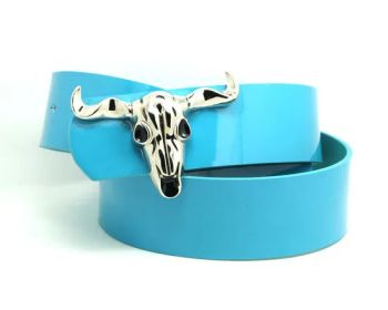 Fashion Ox-Head Buckle PU Belt Ky5988 - Wenzhou Fashion Leather Manufacture Co., Ltd. - China