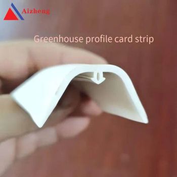 Glass Greenhouse Roof Covering Sealing System Greenhouse Origin Hebei Standard Standard Trademark AIZHENG Colour - Qinghe County Hongli Rubber and Plastic Co., Ltd. - China