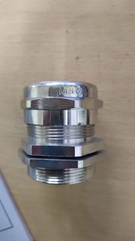 Double Compression Weatherproof Armoured Brass Cable Gland (M20) - Tricon Control - India