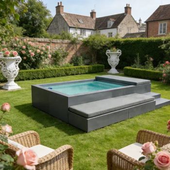 Luxury Fiberglass Swimming Pool Above Ground Piscine for Family Enjoyment - Hebei Kaixin Frp Co., Ltd. - China