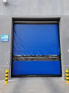 High-Speed Automatic PVC Zipper Door for Garages and Warehouses - Guangzhou Xinhuafa Industrial Co., Ltd. - China