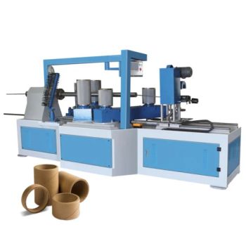 Cfjg-100 Automatic Spiral Cardboard Paper Tube Core Machine Other Production Capacity Red+ White (can Be Customized) - Wenzhou Chuangfeng Machinery Co., Ltd. - China