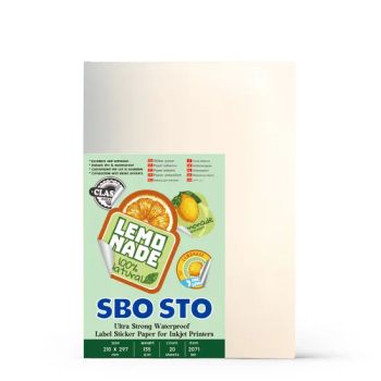 Premium Inkjet Glossy Label Sticker Waterproof Paper A4 Sbosto 2071 - GUANGZHOU SBOSTO STATIONERY CO.,LIMITED. - China