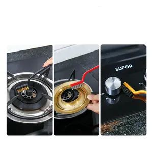 Hot Selling Household Durable Gas Stove Cleaning Brush Crevice Brush Set - Hefei Center Fab Supply Chain Co., Ltd. - China