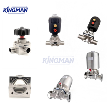 Sanitary Diaphragm Valve for Hygienic Fluid Control, PTFE/EPDM Hygienic Diaphragm Valve from Kingman Fluid (zhejiang)Co., Ltd Sanitary Diaphragm Valve for Hygienic Fluid Control, PTFE/EPDM Hygienic Diaphragm Valve - Kingman Fluid (zhejiang)Co., Ltd - China