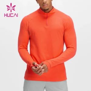 OEM Mens Long Sleeves Custom Hot Sale T Shirts - Dongguan Humen Hucai Garment Co., Ltd. - China
