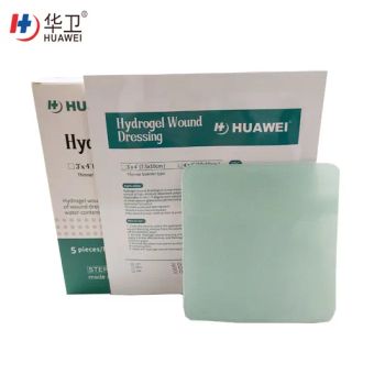 Hydrogel Buen Pads Cooling Gel Patch Wound Healing Dressing 4"X4" in 5 Pack - Wuhan Huawei Technology Co., Ltd. - China