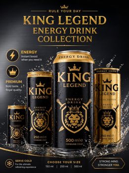 KING LEGEND Energy Drink - NIMBUS FOOD - Turkey