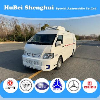 China Manufacture Geely 4X2 Refrigerator Truck with Cooling Box Vegetables Meat Refrigerated Transport Truck - Hubei Shenghui Special Automobile Co., Ltd. - China