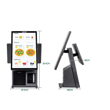 Hba Touch Displays 15.6 Inch Supermarket POS System Restaurant Intelligent Payment Kiosks - HBA(Guangzhou) Intelligent Technology Co., Ltd. - China