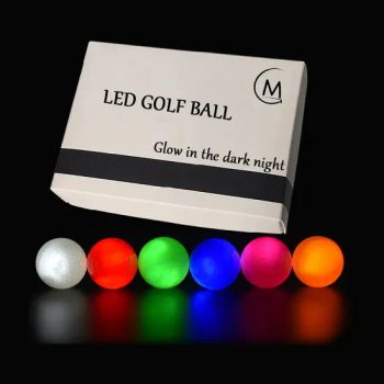 Night Sports High Quality High Bouncing Ball Customized LED Golf Balls - Xiamen Mlg Sports Equipment Co., Ltd. - China