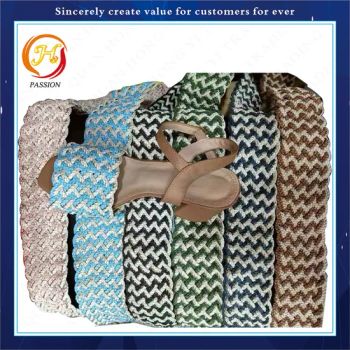 Nylon Material Weaving Tape Female Sandal Accessories for Decoration - JINJIANG QUANHONGYI TRADING CO., LTD. - China