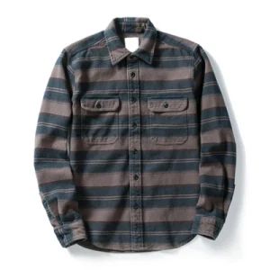 Wholesale Fashion Plaid Shirt Long Sleeve Custom Cotton Flannel Mens Shirts - Yancheng Yunqian Apparel Co.,Ltd - China