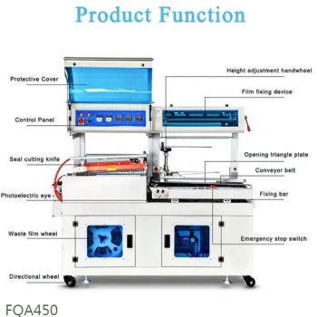 Shrink Packing Machine Bottle Packaging Heat Shrink Tunnel Shrink Wrapping Machine - Qingdao Goldtec Machinery Co., Ltd - China