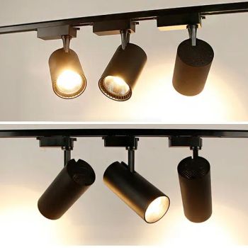 Commercial Track Light COB 20W Adjustable Spot Light for Modern Interiors - Shanghai Lanyou Lighting Co., Ltd. - China