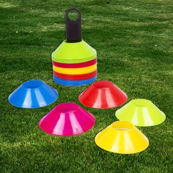 50 Pack Disc Cones Set, Soccer Traffic Cones with Holder and Bag for Training, Field Cones Markers Football Agility Training Cones - Nanjing Allshing Trade Company Limited - China