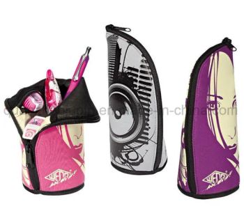 OEM Neoprene Waterproof Zipper Stand Stationery Pencil Case Bag - Jupin Group Co., Ltd. - China