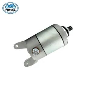 Bros160 12V Motorcycle Starter Motor Aluminium 1Y MOQ100 CCC MOQ 100 Sample Yes OEM Accept Voltage 12V Origin China HS 8412291000 - Ningbo Tofull Motorcycle Parts Co., Ltd. - China