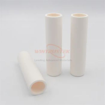 High Purity Al2O3 Alumina Ceramic Tubes with One End Closed for Thermal Analysis - Xiamen Wintrustek Advanced Materials Co., Ltd. - China