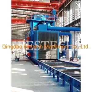 Automatic H Beam Surface Cleaning Abrator - Qingdao Bestech Machinery Co., Ltd. - China