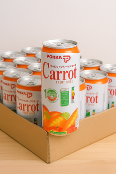 Pokka Ready to Drink Carrot Juice 300ml (Pack of 24) Form Liquid Weight (kg) 7.2 KG Ingredients Water, Carrot Juice Concentrate, Orange Juice, Apple, Sucrose Citric, Ascorbic, Sodium, Vitamin - Victualler International Private Limited - India