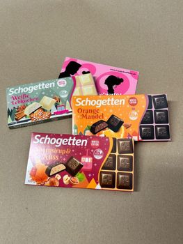 Schogetten Chocolate Sweet And Creamy Chocolate Bar Made With High Quality Ingredients For A Rich And Satisfying from PLANETE COMMERCE Schogetten Chocolate Sweet And Creamy Chocolate Bar Made With High Quality Ingredients For A Rich And Satisfying - PLANETE COMMERCE - France