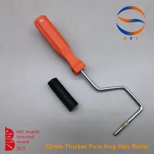 22mm Thicker Pure Hog Hair Rollers FRP Hand Tool Set - SFT Industries Co., Ltd. - China