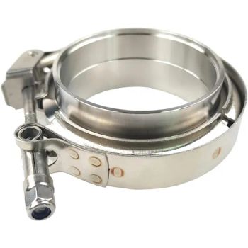 Stainless Steel Quick-Release V-Belt Clamps for Automotive Exhaust Pipes - Dezhou Fujiya Auto Parts Technology Co., Ltd. - China