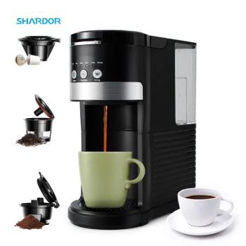 Hot and Cold Coffee Maker Single Serve for K Cup and Grounds Strong Brew Iced Coffee Machine - Zhongshan Chenyi Technology Co., Ltd. - China