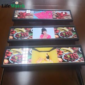 38inchodm/OEM Size Strip Screen Bar LCD Panel Stretched Display for Shelves - Shenzhen Rsc Display Electronic Technology Co., Ltd. - China