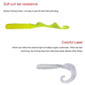 50mm 75mm Plastic Lure for Trout and Perch Fishing OEM Service - Weihai Huayue Sports Co., Ltd. - China