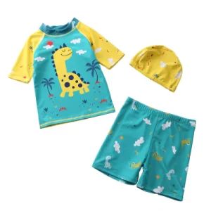Toddler Beach Swimsuit Split Top Shorts Samll Boys Swimsuit Children Two Pieces Swimwear Shorts for Kids - Shenzhen Zhifengda Sports Co., Ltd. - China