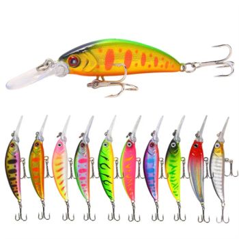 7cm 6g ABS Minnow Bait Perch Lure 10 Colors MOQ100 15D Color 10 Weight 6g Length 7cm Material ABS Model NO. TF-893350 Transport Package Carton - Henan Tenfeng Technology Co., Ltd. - China