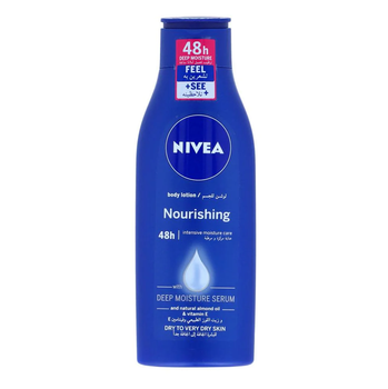 NIVEA BODY LOTION NOURISHING DRY SKIN 250 ML Grade Top Type BODY LOTION Max. Moisture (%) 5 Dermatologically Tested Yes Hydration Duration Up To 72 Hours -  CALIPSO POLSKA SP Z OO  - Poland