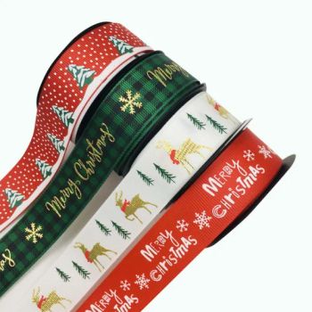 Hot Sell Gold Handmade Wire Edge Ribbon Ribbons for Christmas for Potted Plants for Wedding Cake Decorations - Ningbo Yuena Import & Export Co., Ltd. - China