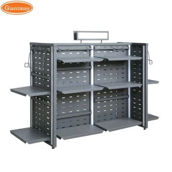 Giantmay Free Standing Supermarket Shelves Iron Metal Racks Store Grocery Stand - Foshan Giantmay Metal Production Co., Ltd. - China