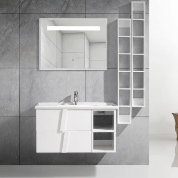 Bathroom Cabinets Discount Bathroom Vanity for Apartment MOQ 10 Sets Style Modern Condition Used Include Basin Yes Type Vanity - Fuzhou Sino Industry Co.,Ltd - China