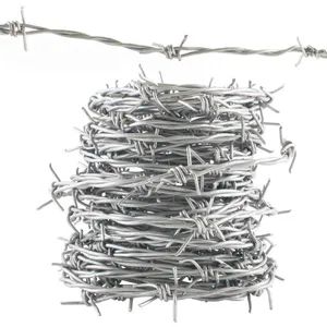 Hsj High Quality Roll Barbed Wire Razor Barbed Galvanized Wire for Farm Fence - Anping Tuopeng Wire Mesh Products Co., Ltd. - China