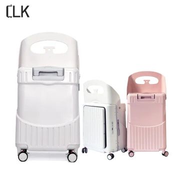 New Design Carryon Customized Accessories Scale Stroller Large Checked Straps Suitcase Luggage - Jiangxi Chengleke Leather Co., Ltd - China